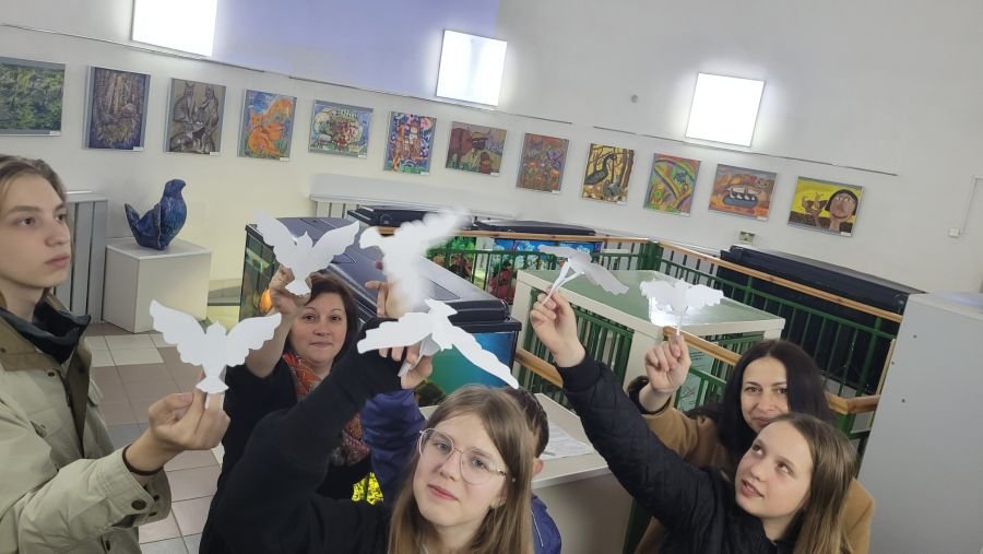 «Голубь — птица мира», Природно-экологический музей, г. Полоцк, 2024 г.
